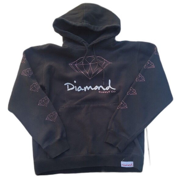 Vintage Diamond Supply Co Hoodie y2k skate - Picture 2 of 10